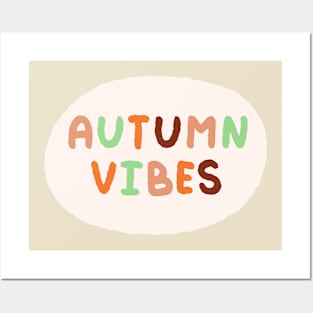 Autumn Vibe Design Posters and Art
